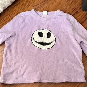 Disney Lavender Fleece Top